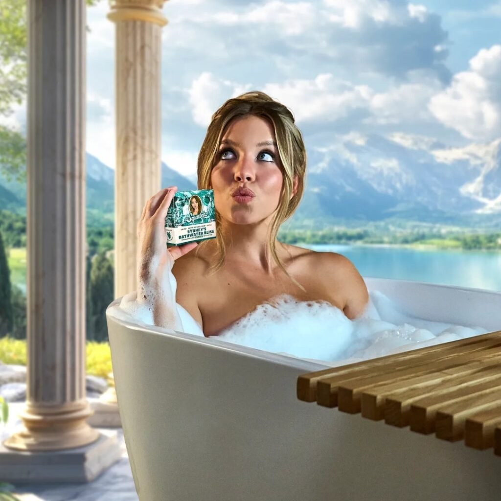 Sydney Sweeney Is Selling Her Used Bathwater in a Dr. Squatch Soap Collab