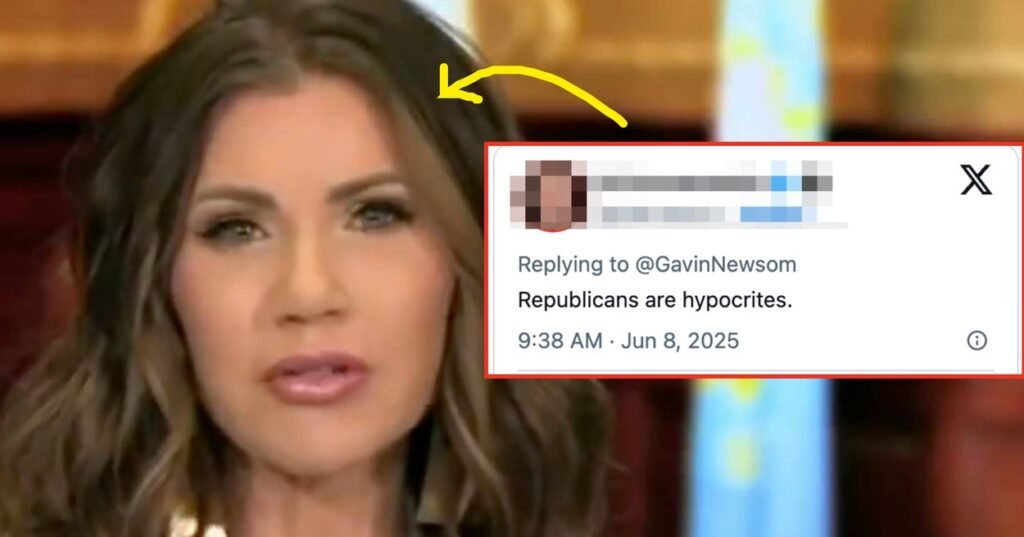 People Call Kristi Noem Hypocrite For Resurfaced Clip