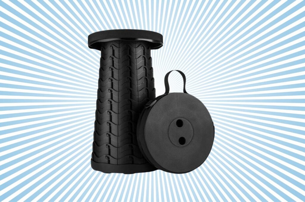 This Collapsible Portable Stool Is Surprisingly Sturdy