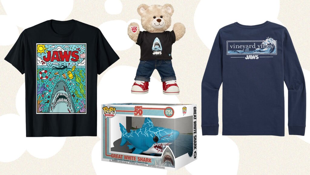 ‘Jaws’ 50th Anniversary Merchandise, Fashion, Collectibles, Toys, Book