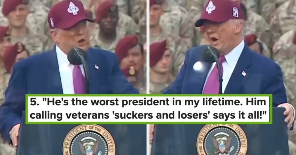 19 US Military Members Share Thoughts On Donald Trump
