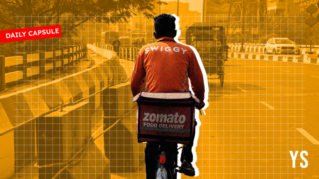 The GST cost on food delivery fees; Building with no code